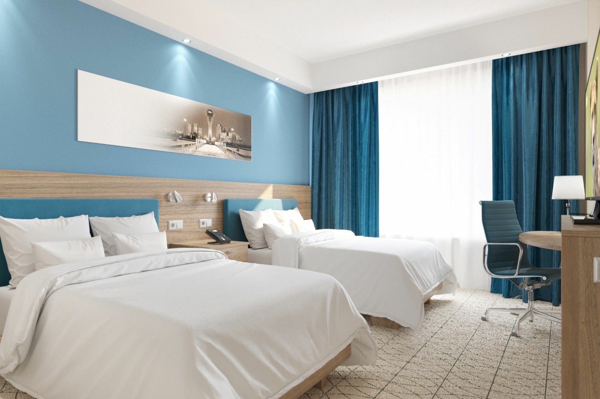 Hampton By Hilton Astana Triumphal Arch Hotel Ngoại thất bức ảnh